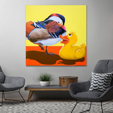 Love duck (Original Painting)