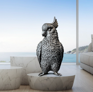 Love You Cockatoo (Bronze Sculpture, Mid-Size)