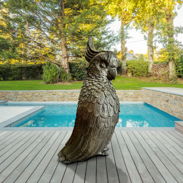 Love You Cockatoo (Bronze Sculpture, Mid-Size)