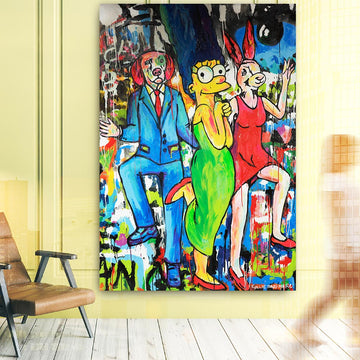 Marge Was Their Second Mum (Original Painting)