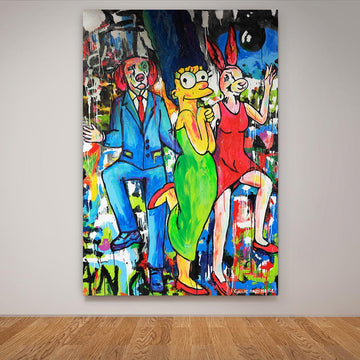 Marge Was Their Second Mum (Original Painting)