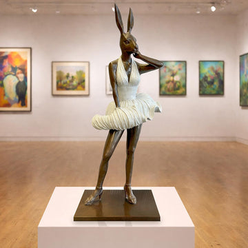 Legendary Marilyn Rabbitwoman (Bronze Sculpture)