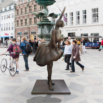 Marilyn Rabbitwoman is Glowing (Bronze Sculpture)