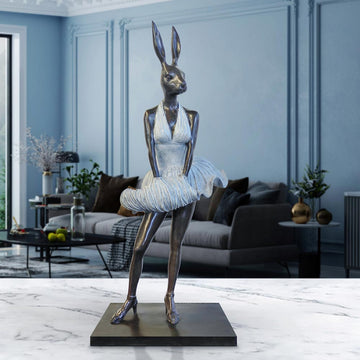 Marilyn Rabbitwoman is Beautiful (Bronze Sculpture)