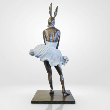 Marilyn Rabbitwoman is Beautiful (Bronze Sculpture)