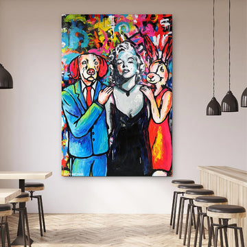 Marilyn Was Their Idol (Original Painting)