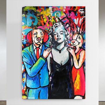 Marilyn Was Their Idol (Original Painting)