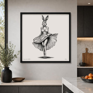 A Study for Marilyn Rabbitwoman (Print)