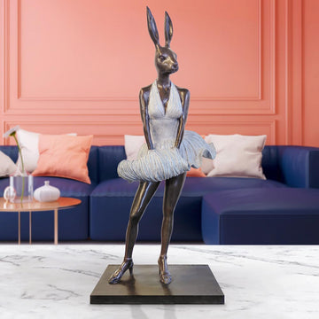 Marilyn Rabbitwoman is Beautiful (Bronze Sculpture)