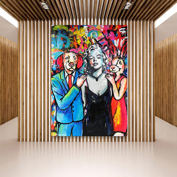 Marilyn Was Their Idol (Original Painting)