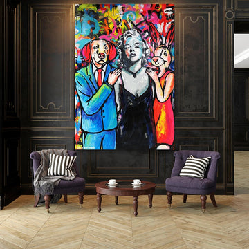 Marilyn Was Their Idol (Original Painting)