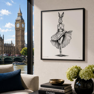 A Study for Marilyn Rabbitwoman (Print)