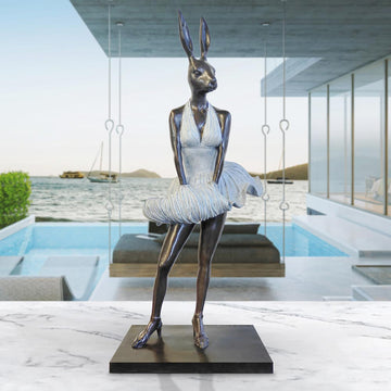 Marilyn Rabbitwoman is Beautiful (Bronze Sculpture)