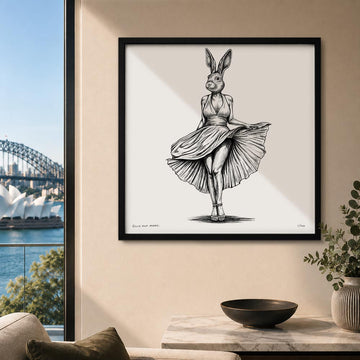 A Study for Marilyn Rabbitwoman (Print)