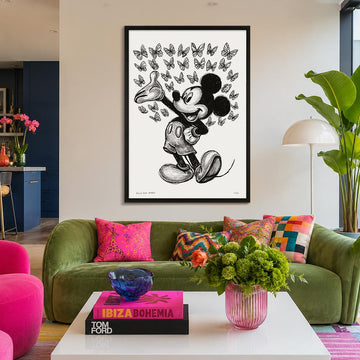 Mickey Is Here (Print)