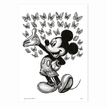 Mickey Is Here (Print)