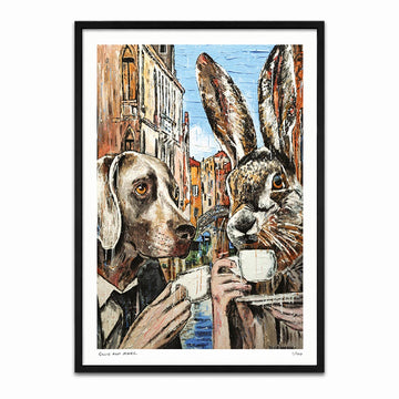 This Was One of Those Moments in Life Where Not a Word Was Spoken but Everything Understood (Print)
