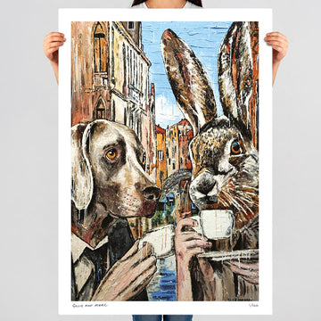This Was One of Those Moments in Life Where Not a Word Was Spoken but Everything Understood (Print)