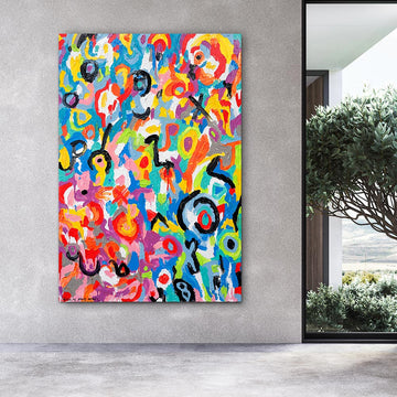 The Sun and the Moon (Original Painting)