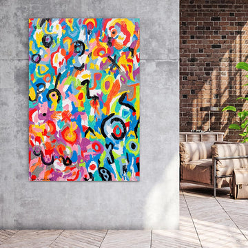 The Sun and the Moon (Original Painting)