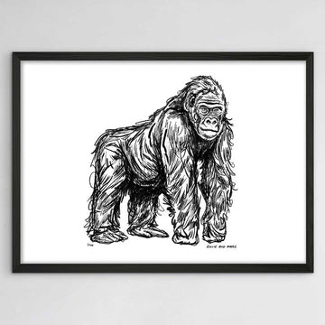Mountain Gorilla Forever (Giclee Canvas Print)