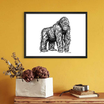 Mountain Gorilla Forever (Giclee Canvas Print)