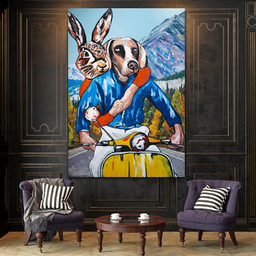 The Mountains Are Calling (Original Painting)