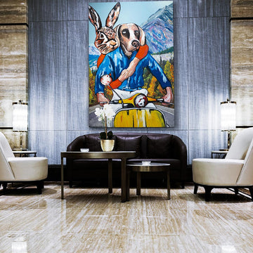 The Mountains Are Calling (Original Painting)