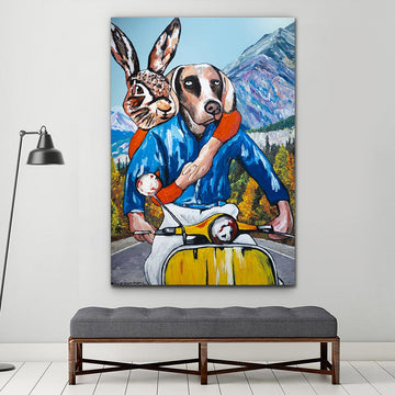 The Mountains Are Calling (Original Painting)