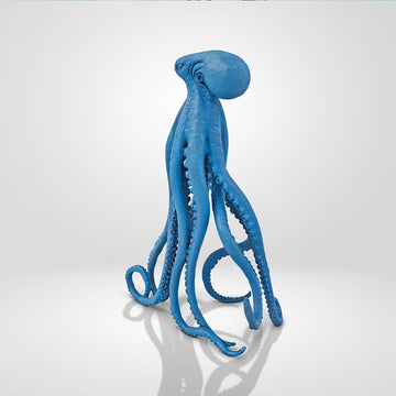 Octopus Up High (Bronze Sculpture, Small)