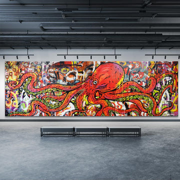 The Giant Pacific Octopus (Original Painting)