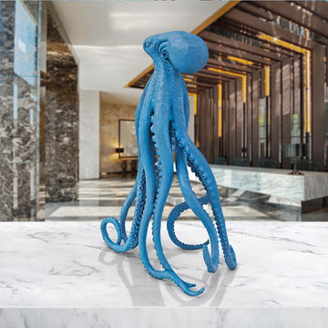 Octopus Up High (Bronze Sculpture, Small)