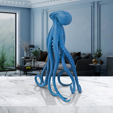 Octopus Up High (Bronze Sculpture, Small)