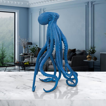 Octopus Up High (Bronze Sculpture, Small)