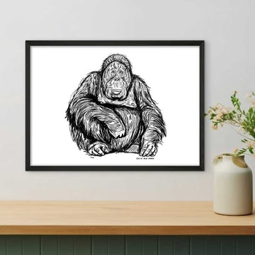 Orangutan Forever (Giclee Canvas Print)