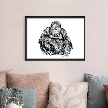 Orangutan Forever (Giclee Canvas Print)