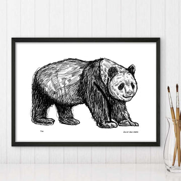 Panda Forever (Giclee Canvas Print)