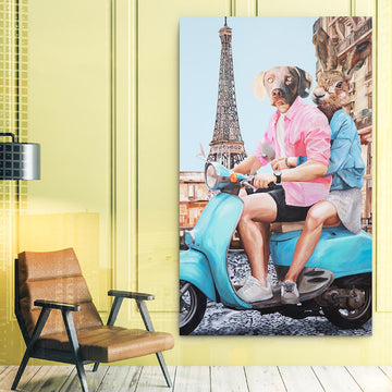 It Was Love at First Sight (Original Painting)