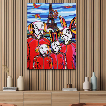 Paris Holidays (Original Painting)