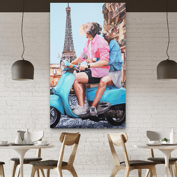 It Was Love at First Sight (Original Painting)