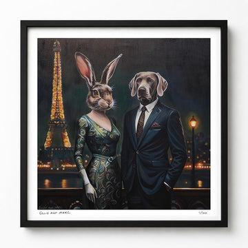 I Love You in Paris (Print)