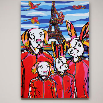 Paris Holidays (Original Painting)