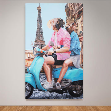 It Was Love at First Sight (Original Painting)