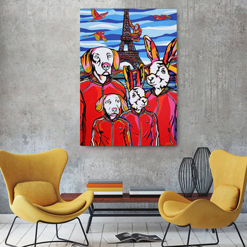 Paris Holidays (Original Painting)