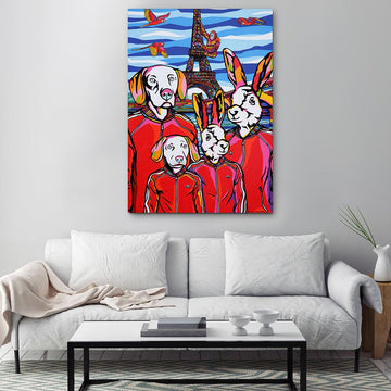 Paris Holidays (Original Painting)