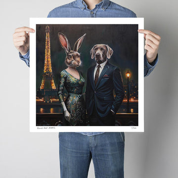 I Love You in Paris (Print)
