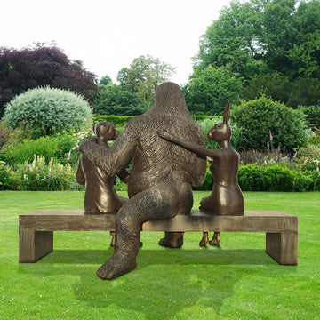The Party Bench (Bronze Sculpture)