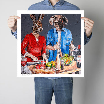 They Made It All Using Love and Passion (Print)
