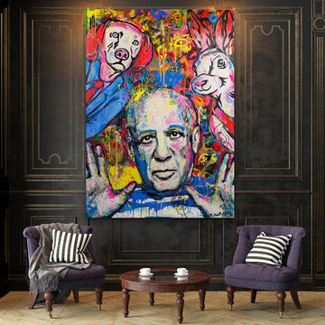 For Picasso with Love (Original Painting)