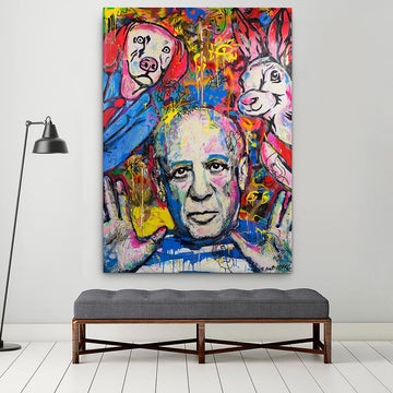For Picasso with Love (Original Painting)